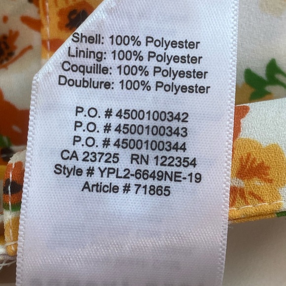 Aritzia Sunday Best Westley Short White/ Pumpkin Floral Skort Pleated Belted 4 - Picture 13 of 14